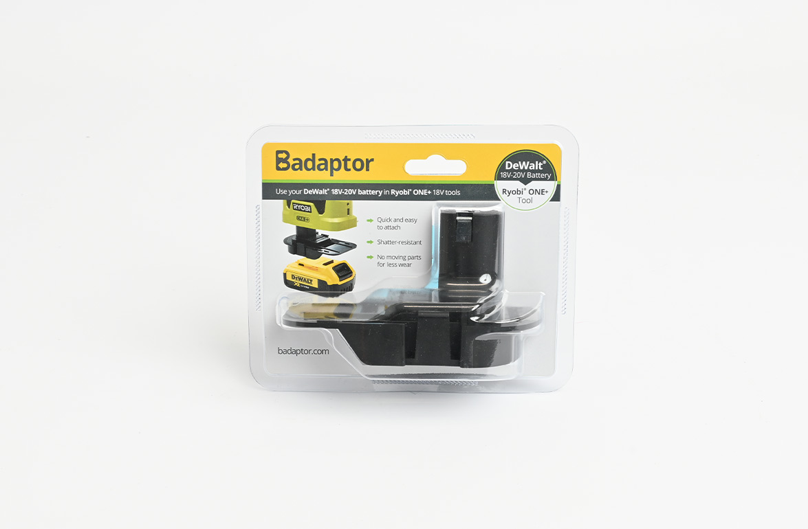 Wood Repair Batteri Adapter, DeWalt-Ryobi